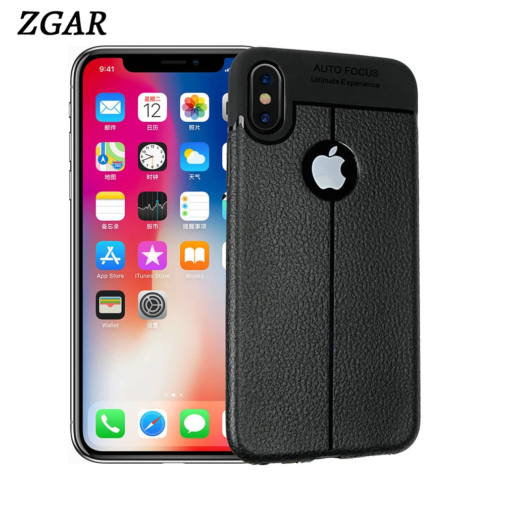 Чехол для iPhone 8 7 6 6S Plus ZGAR грязеотталкивающий чехол аксессуары сумки чехлы X |