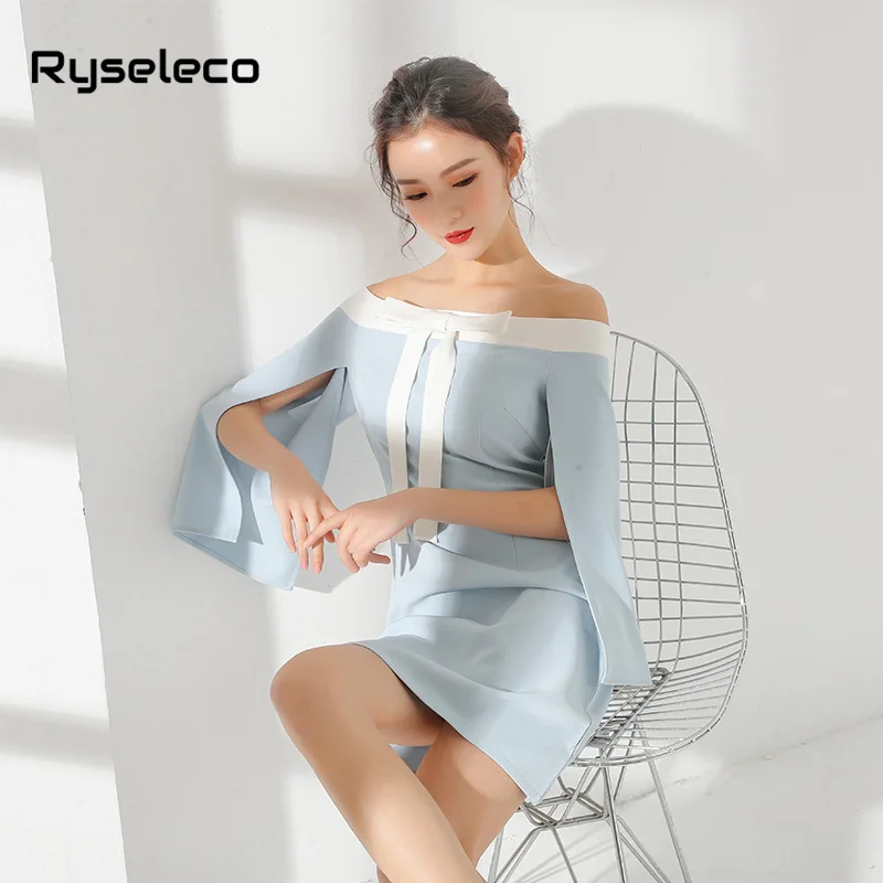 Женское Короткое платье Карандаш OL повседневное облегающее карандаш с рукавами