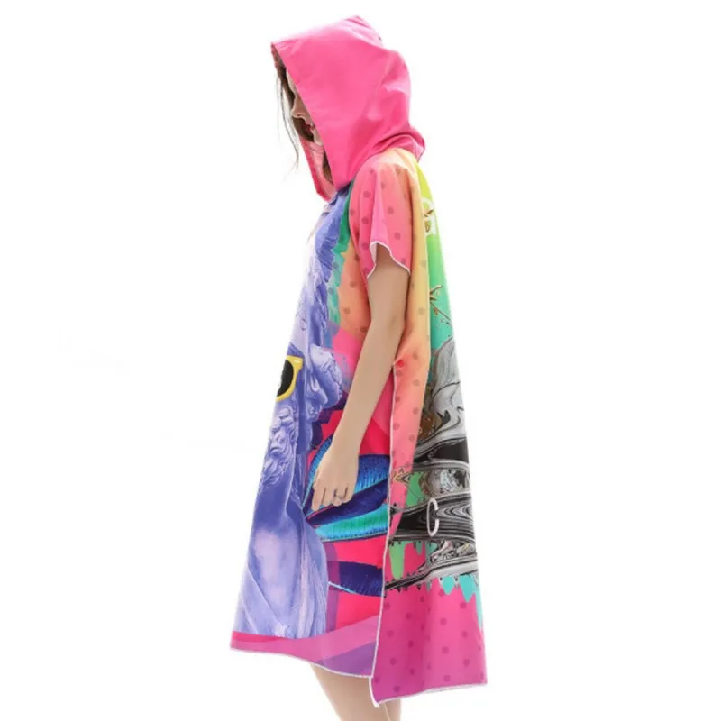 Модное женское банное полотенце для смены одежды модное уличное пляжное с