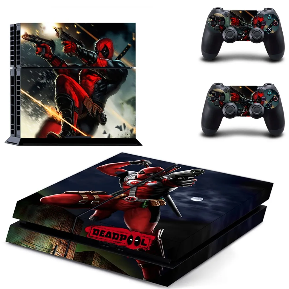 Пленка Дэдпул 2 PS4 наклейка на кожу Виниловая для Sony Playstation 4 консоль и контроллера
