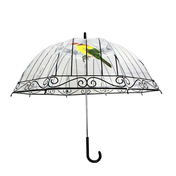 20 шт. прозрачный зонт для девочек с принтом | Дом и сад
