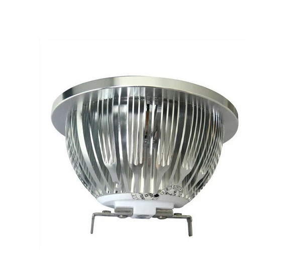 4 шт./лот 10 Вт COB led G53 AR111 лампа AC85 265V GU10 прожектор теплый белый холодный 3 года