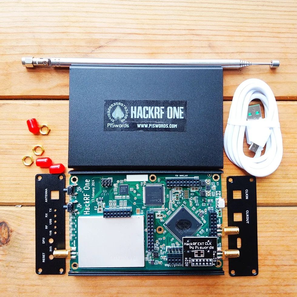 HackRF один usb платформенный прием программного обеспечения определяется Радио 1 МГц до 6 ГГц с portapck хаос демонстрационная плата комплект приемник ключа
