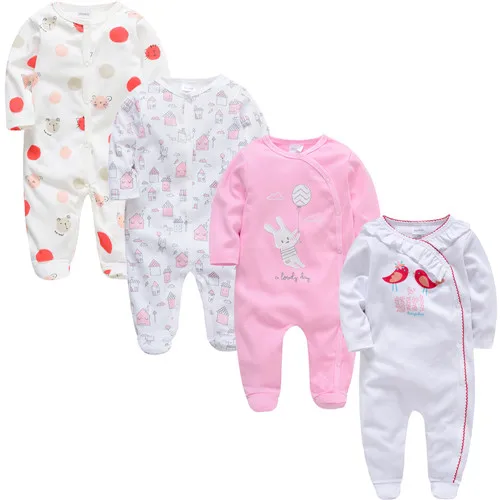 Новая детская одежда для новорожденных боди bebes Пижама для новорожденных комбинезон с длинными рукавами roupa de bebes Детские комбинезоны для мальчиков и девочек - Цвет: 38414285