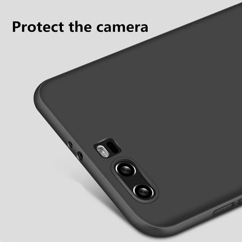 Простой чехол для телефона Huawei p9 P10 P8 Lite Honor 8 силиконовый защитный P9 2017 Plus