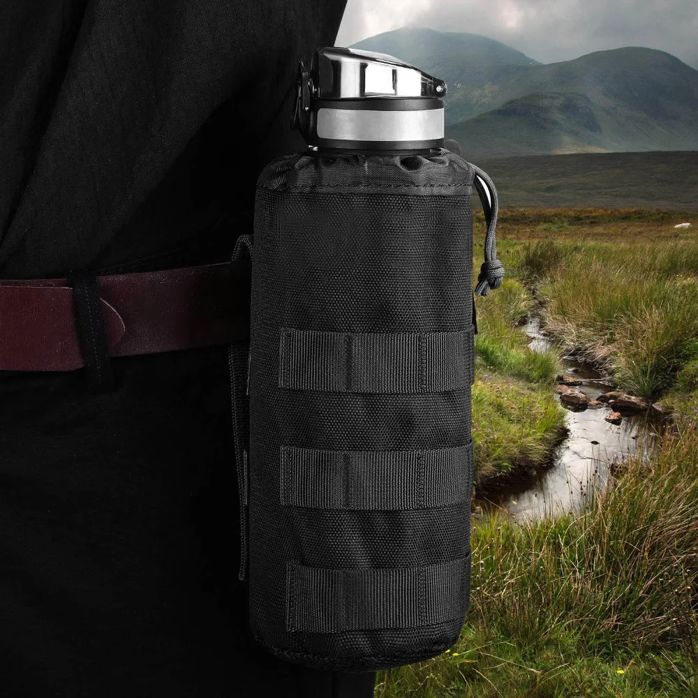 Тактический Molle бутылка для воды обновлен путешествия воды сумка-держатель для бутылки на открытом воздухе гидратации Перевозчик для кемпинга Пеший Туризм Рыбная ловля