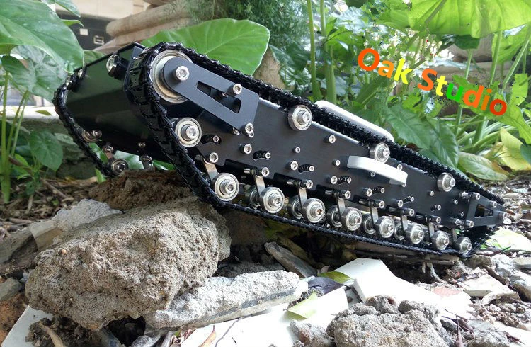 WT-500 металлический бак шасси автомобиля/вся металлическая структура, большой размер, большая нагрузка/преграды-surmount Танк для RC управления роботом