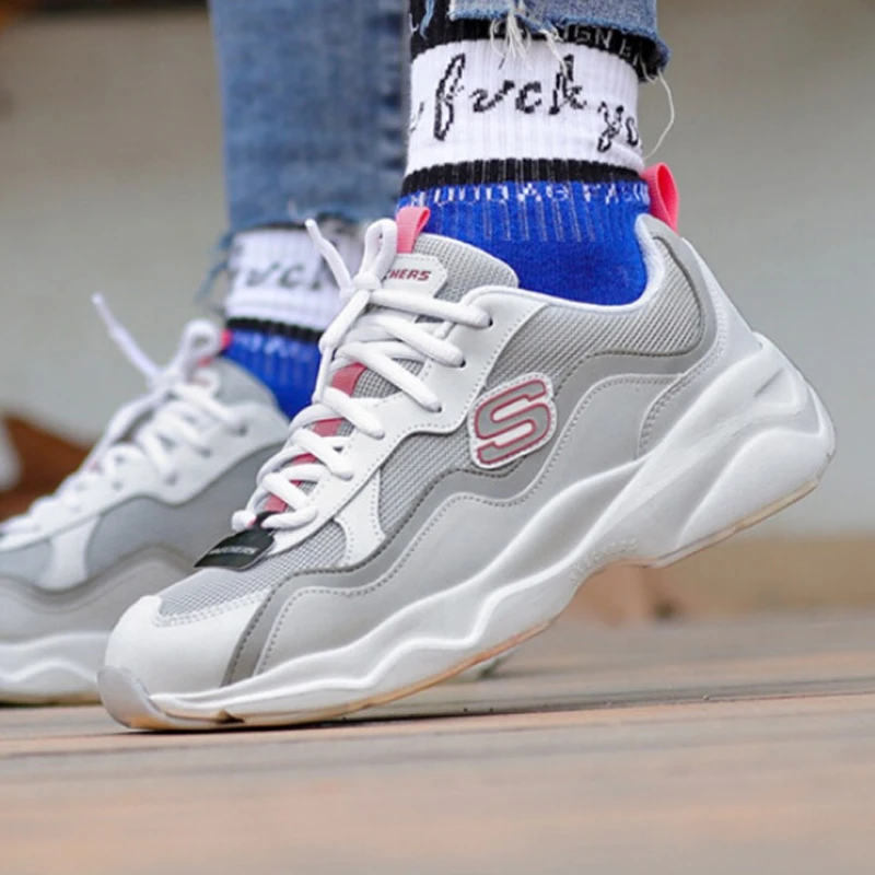 Skechers/Новое поступление; женская прогулочная обувь; Женская дышащая удобная Уличная обувь с сеткой; zapatillas deporte mujer; 88888201-WCRL
