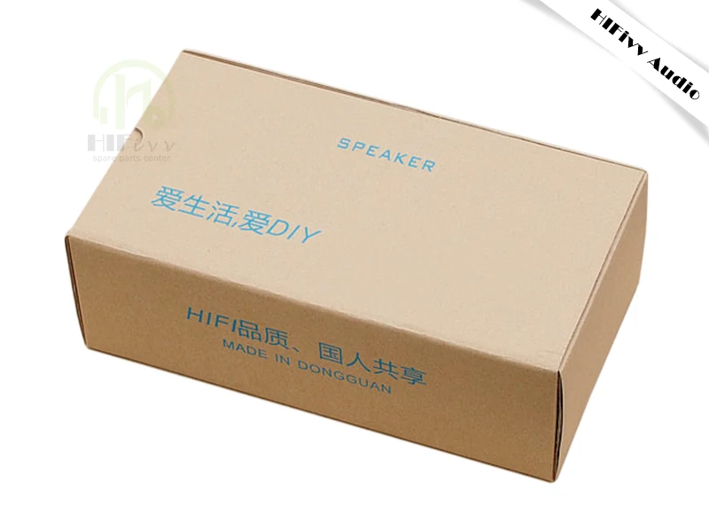 Hi Fi аудио 4 дюймовый квадратный Полнодиапазонный динамик бумажный конус