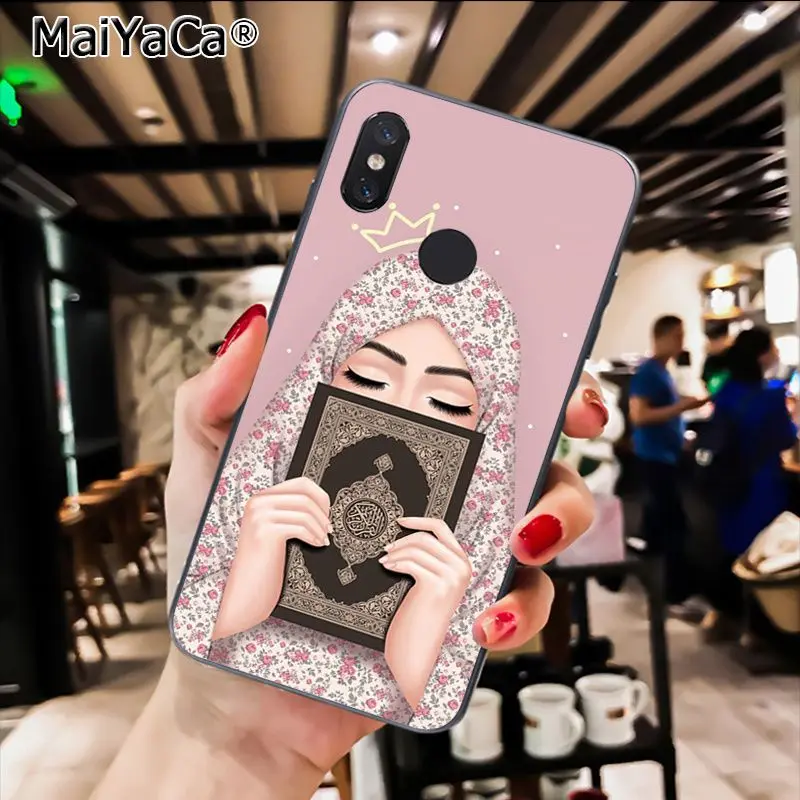 A16 MaiYaCa Мусульманский Исламский грил глаза чехол для телефона Xiaomi Redmi8 4X 6A Redmi Go Redmi5 5Plus Note7 8ProA1 A2Lite - Цвет: A16