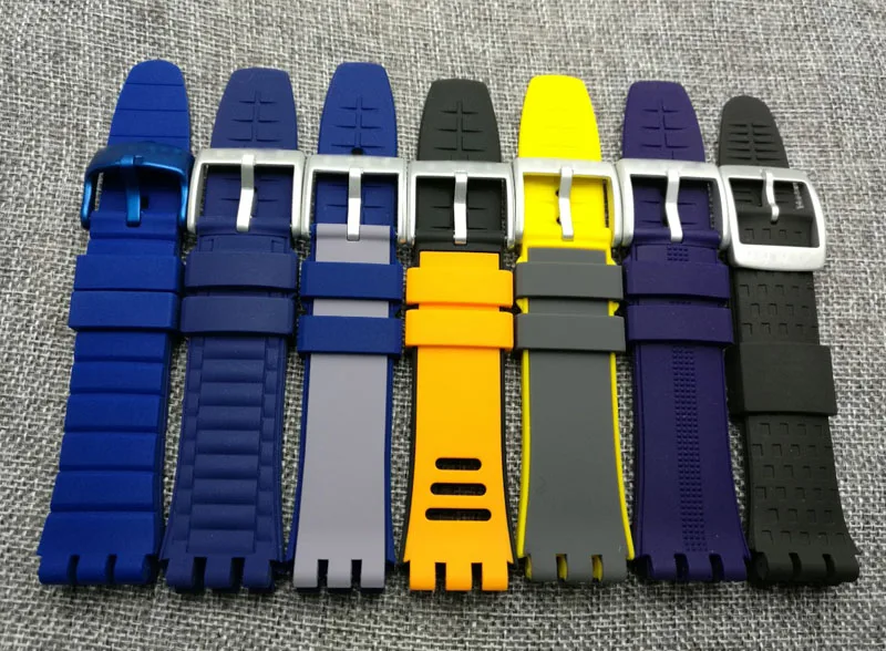 Новейшее! Для Swatch силиконовый ремешок X Металлический светильник серии YYS4014yys4015YYS4008 аксессуары для часов