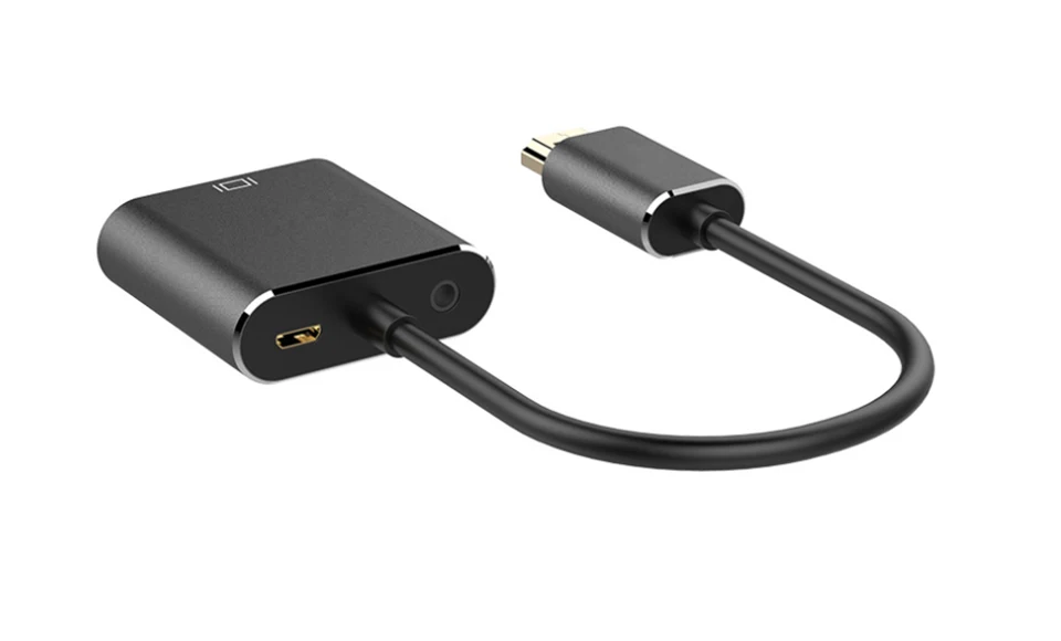HDMI к VGA конвертер удлинитель hdmi vga адаптер для xiaomi tmall box 360 компьютер к HDTV проектор с 3,5 мм аудио USB кабель