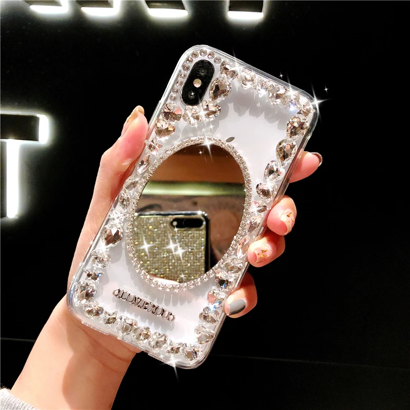 Mirror Phone Cover Case For LTV LeEco Le 2 Pro Max 3 2S S3 Woman Shiny Bling Glitter Crystal Diamond Cases |