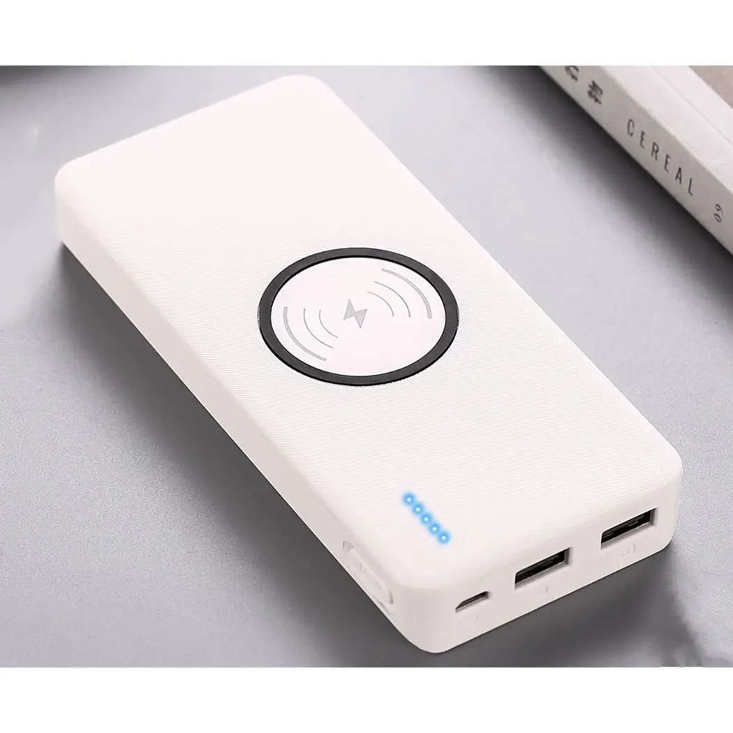 Модный портативный двойной USB выход беспроводной 5Wh 5В/1а зарядное устройство 10Wh