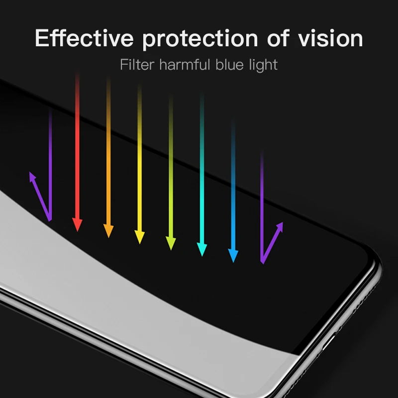 6D изогнутый протектор экрана для iPhone 7 8 6S 6 Plus полное покрытие защитная пленка из