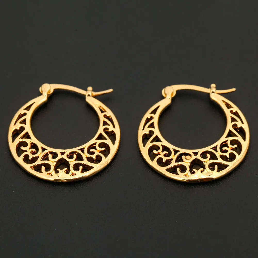 Женские золотые серьги 2 9 см ювелирные изделия золотого цвета в арабском и
