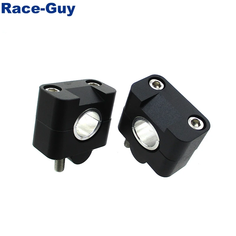 Черная рукоятка из сплава зажим переходник коническое крепление для руля 1 1/4