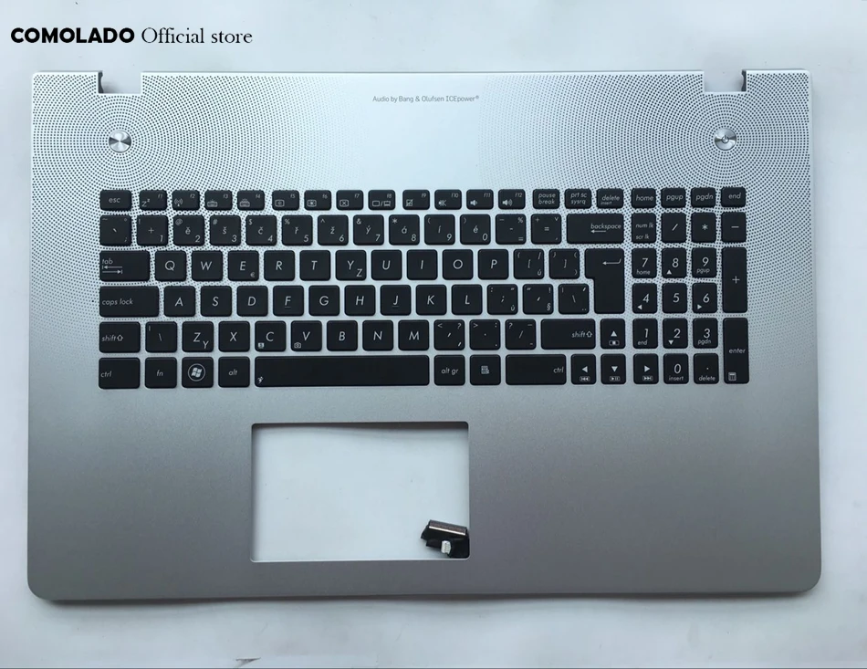 CZ Чешская клавиатура с подсветкой для ASUS N76 N76V N76VB N76VJ N76VM N76VZ верхняя крышка