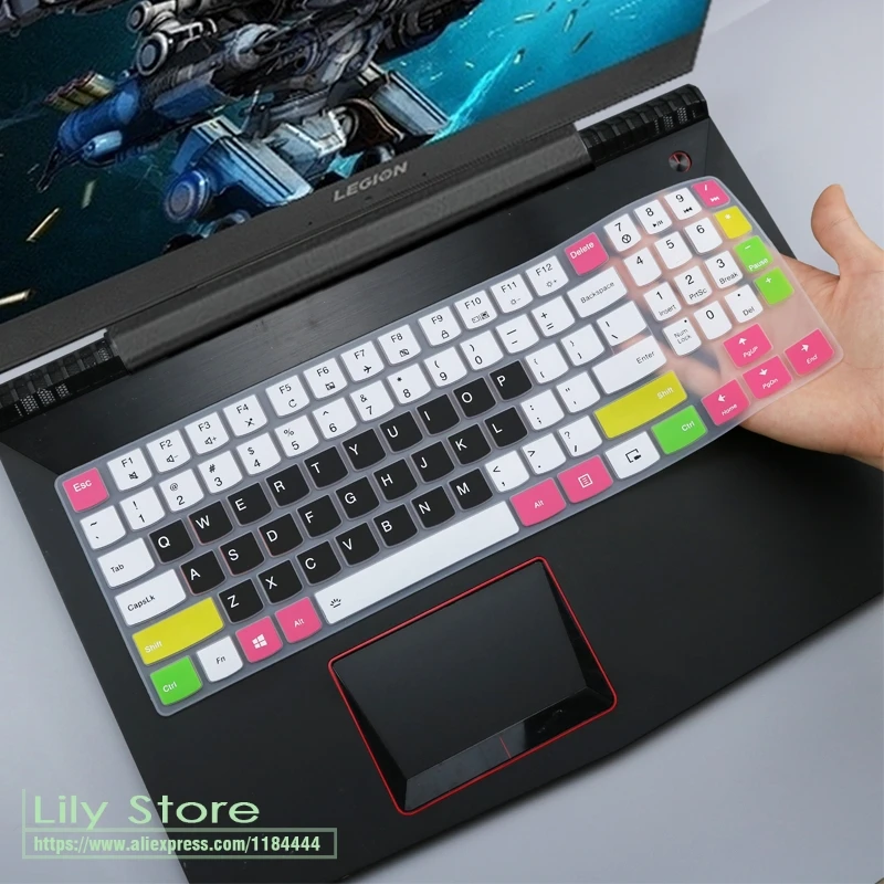 Силиконовый чехол для клавиатуры защитный Lenovo Legion Y720 Y540 Y530 Y520 R720 Y7000 15 6 '' / Y730 Y740