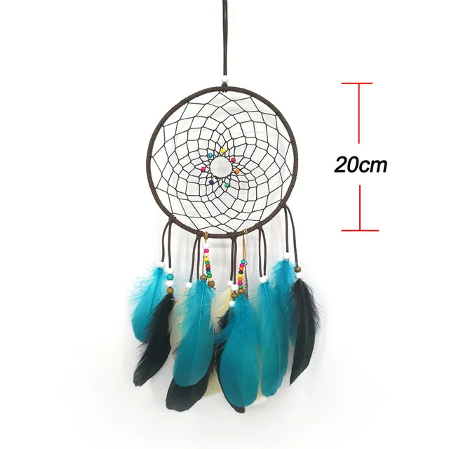 1pc OurWarm Boho Ловец снов домашнее подвесное украшение Дешевое украшение Лунная Сова Единорог Ловец снов свадебный подарок для гостей - Цвет: 1pc