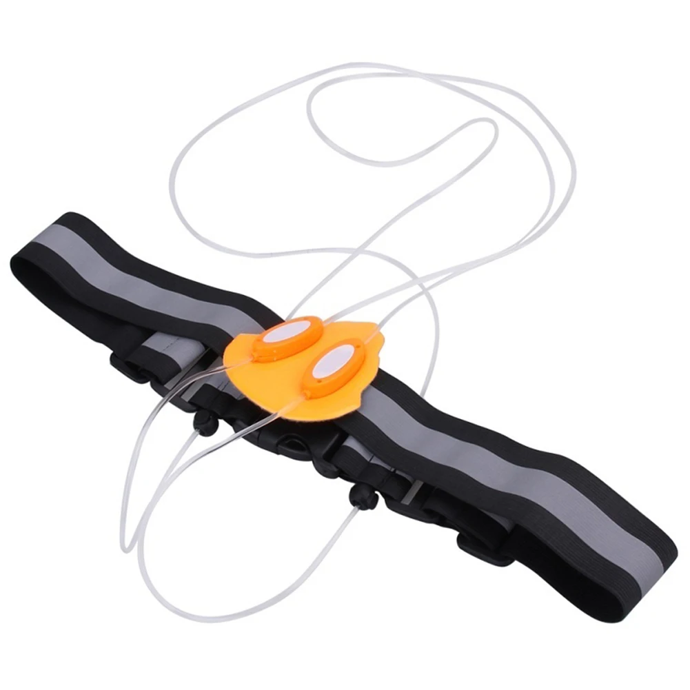 

1pcs Light Up LED Reflective Vest Safety Belt Strap Night Running Cycling Glow With 4 Super Bright LEDs For Night Runner Cyclist