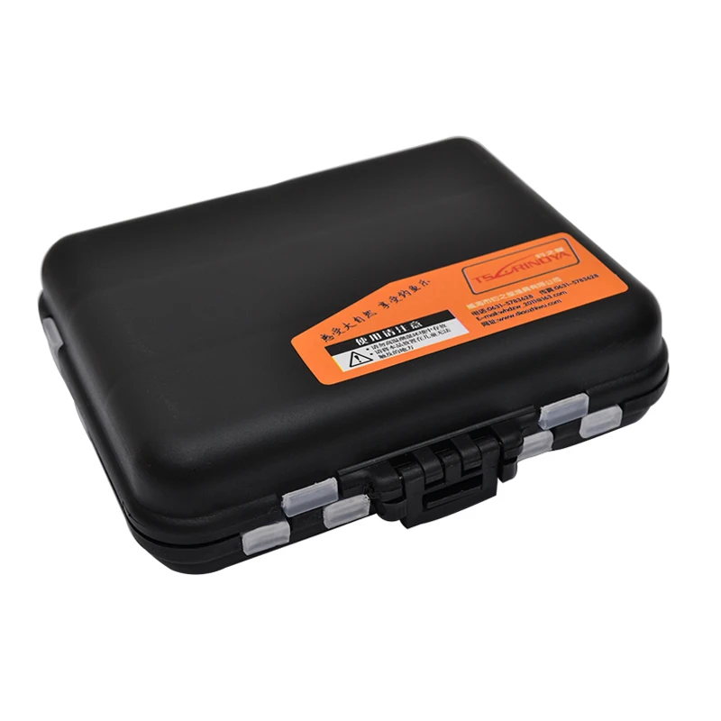 

Tsurinoya 11.5*9*3.5cm Two Layer Hard Plastic Fishing Box Double Layer Multi-Squared Tackle Box Fishing Tool Accessory