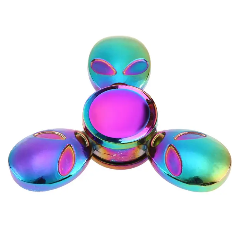 Спиннер-Спиннер для рук Санта-Клаус инопланетянин e.t. Finger Spinner Игрушка фокус три Спиннер для пальца, гироскоп уменьшить стресс подарки