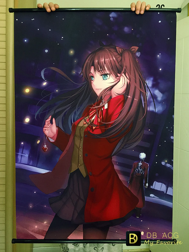 Fate/stay night HD мультфильм свитки постер дети спальня украшения анимационные баннеры