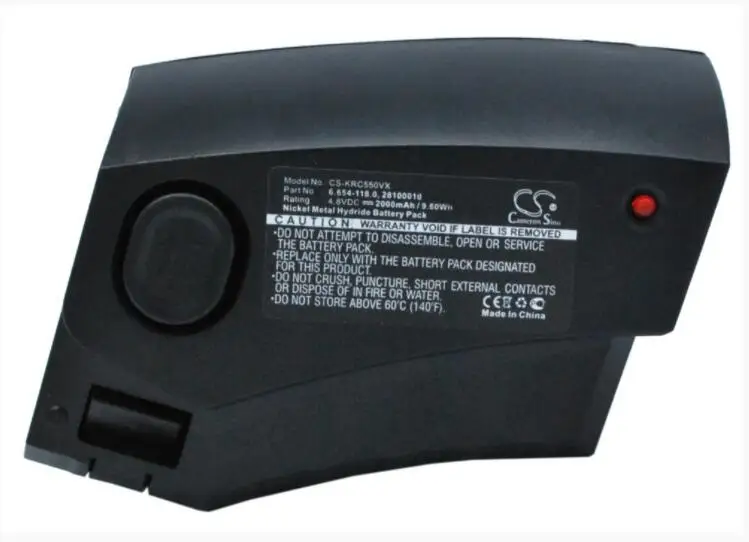 

Аккумулятор Cameron Sino 2000 мА · ч для KARCHER 1,258-505,0, 12585050, 1258-5050, KC55, 28100010, 6,654-118,0, Вакуумный Аккумулятор