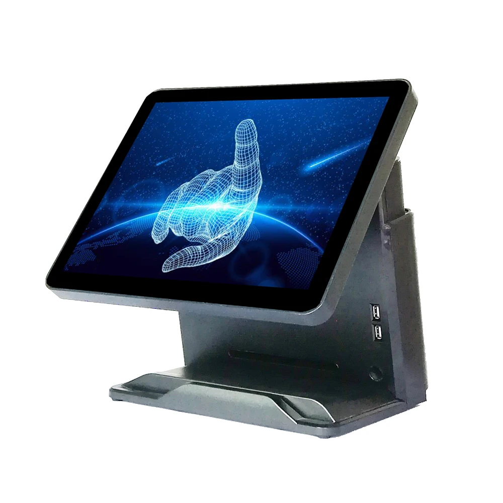 Бесплатная доставка 15 inch pos системы сенсорный кассовый аппарат экран все в одном