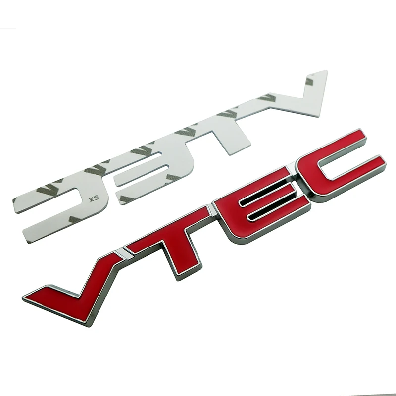 Металлическая Наклейка 3D VTEC для стайлинга автомобиля накладка на крыло значок