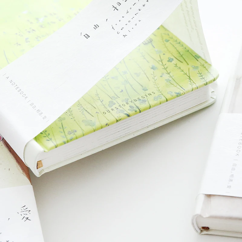 Дневник Freedom Encounter Love Beautiful Notebook цветная бумажная Книга в твердой обложке школьные