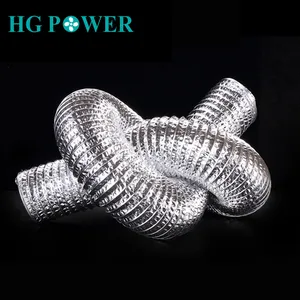 Двойной вытяжной вентилятор из алюминиевой фольги, 4 дюйма, 6 дюймов, 10 м