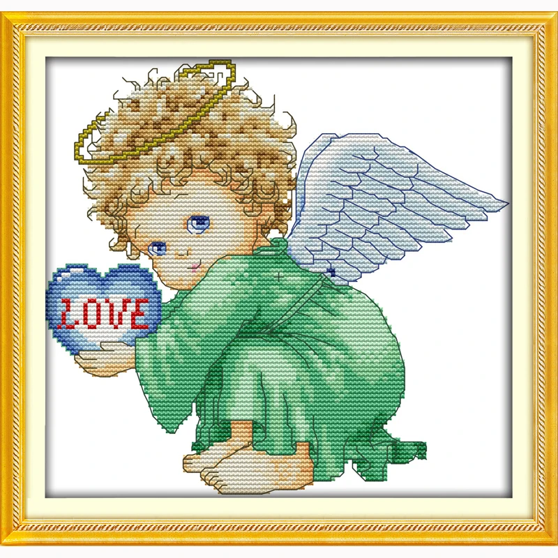 Набор для вышивки Ангел сделай сам 11CT|counted cross stitch kits|cross kitscounted |