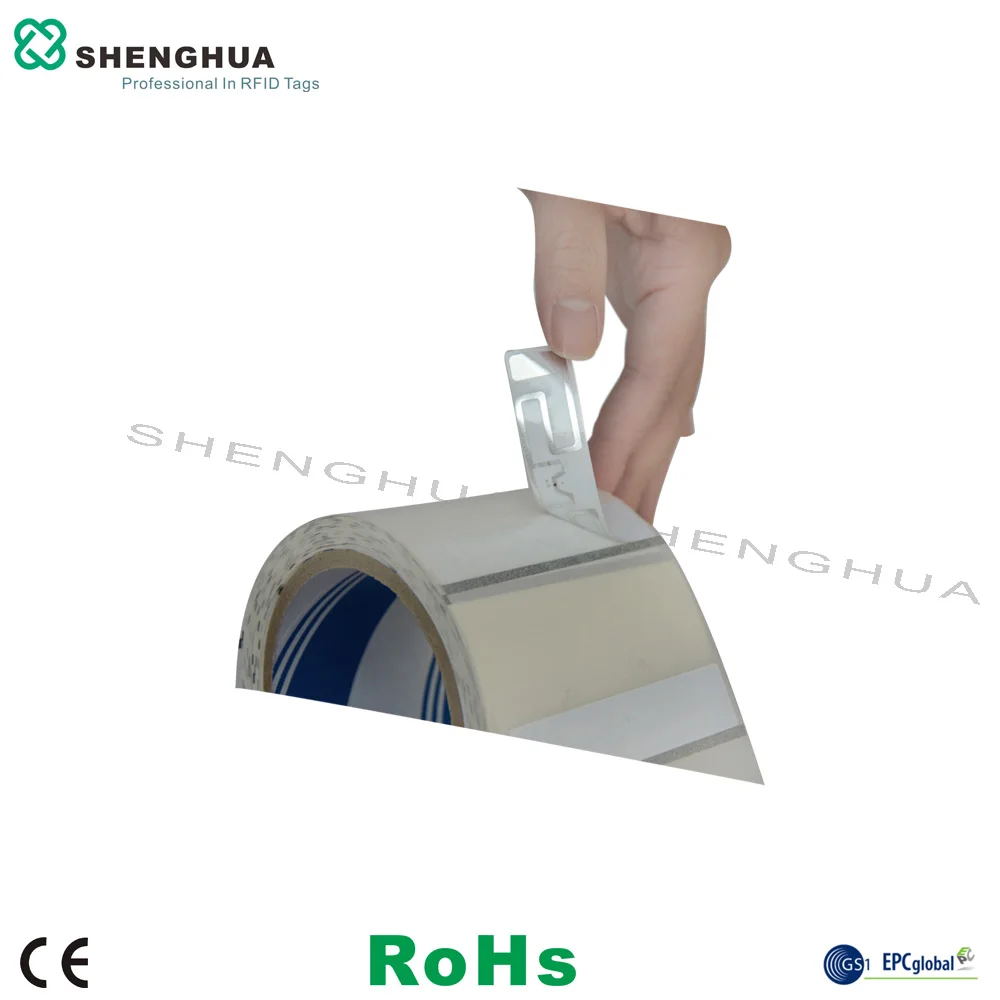 

1000pcs/roll Passive RFID 860-960MHz Low Cost Paper Sticker Tag Disposable Labels for Logistic Tracking