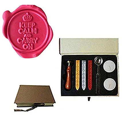 Винтажный штамп MDLG с надписью Keep Calm and Carry On Crown логотипом на заказ Свадебное