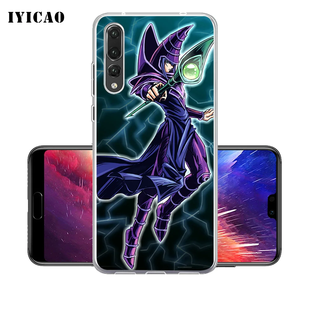 IYICAO Mago Negro Yu-Gi-Oh! Мягкий силиконовый чехол для телефона для huawei P30 P20 Pro P10 P9 P8 Lite P Smart чехол из ТПУ