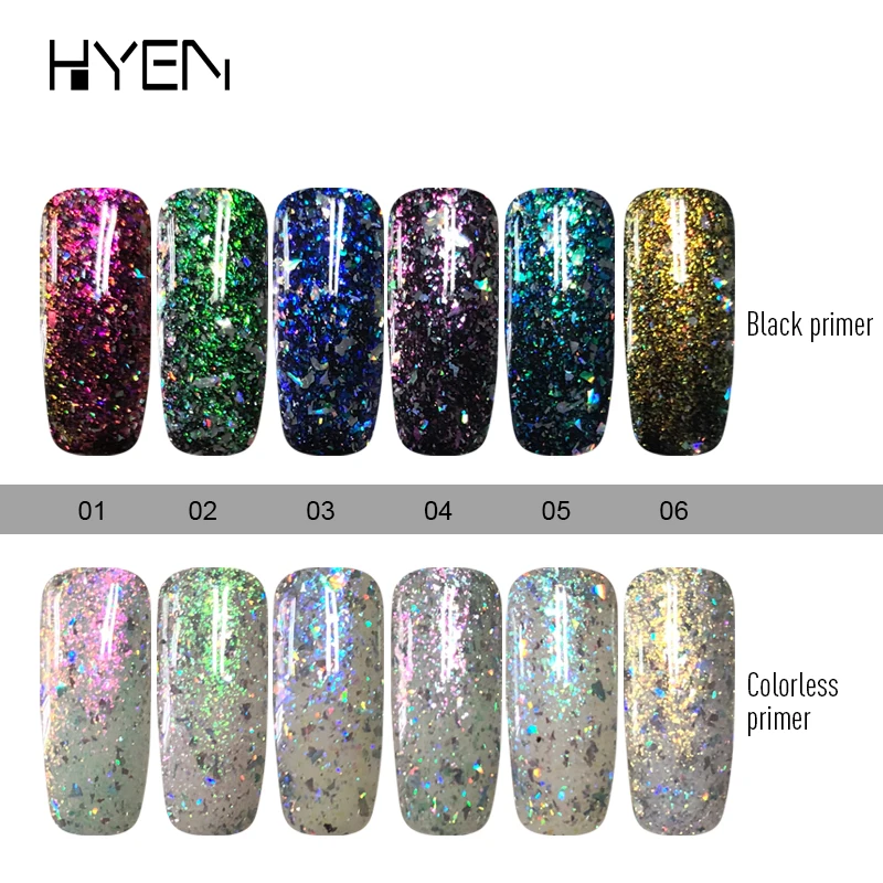 6pcs/lot Gel Nail Series Polish 15ml Colorful Semi Permanent Lacquer UV Manicure DIY French Art Tips Gelpolish | Красота и здоровье