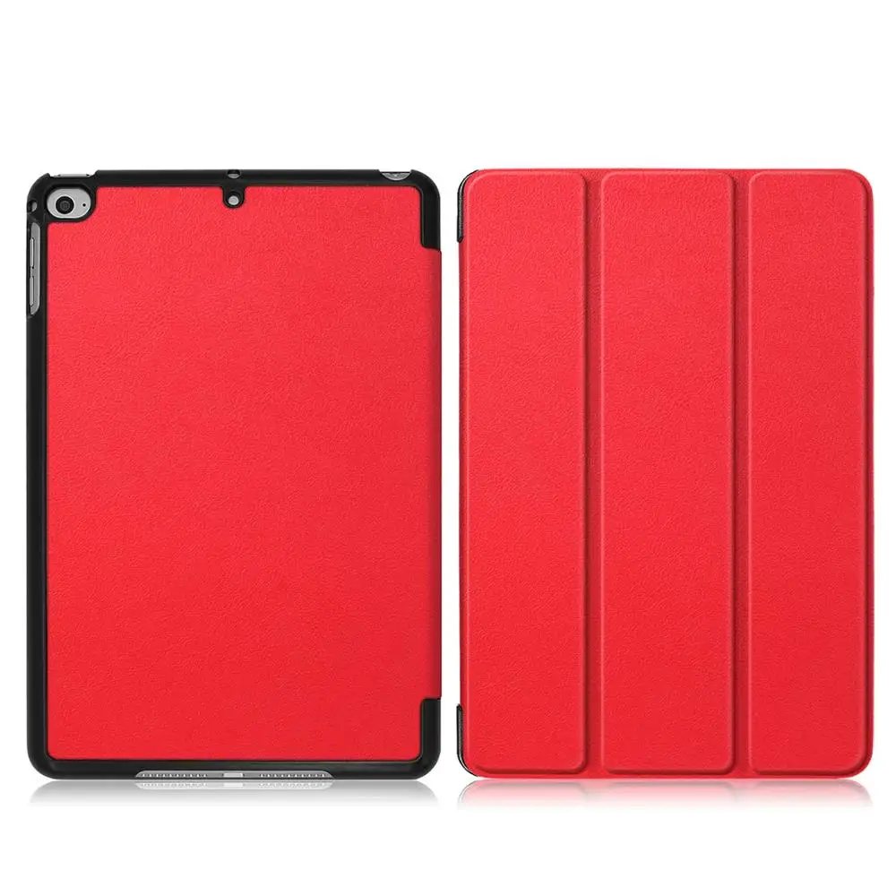 MINI5-KST-Red Чехол для iPad mini 4 Ультра Тонкий Умный Магнитный чехол для iPad mini 5 Чехол - Цвет: MINI5-KST-Red