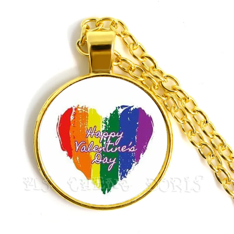 Поддержка ЛГБТ Ожерелье же секс ювелирные изделия геи лесбиянок гордость с