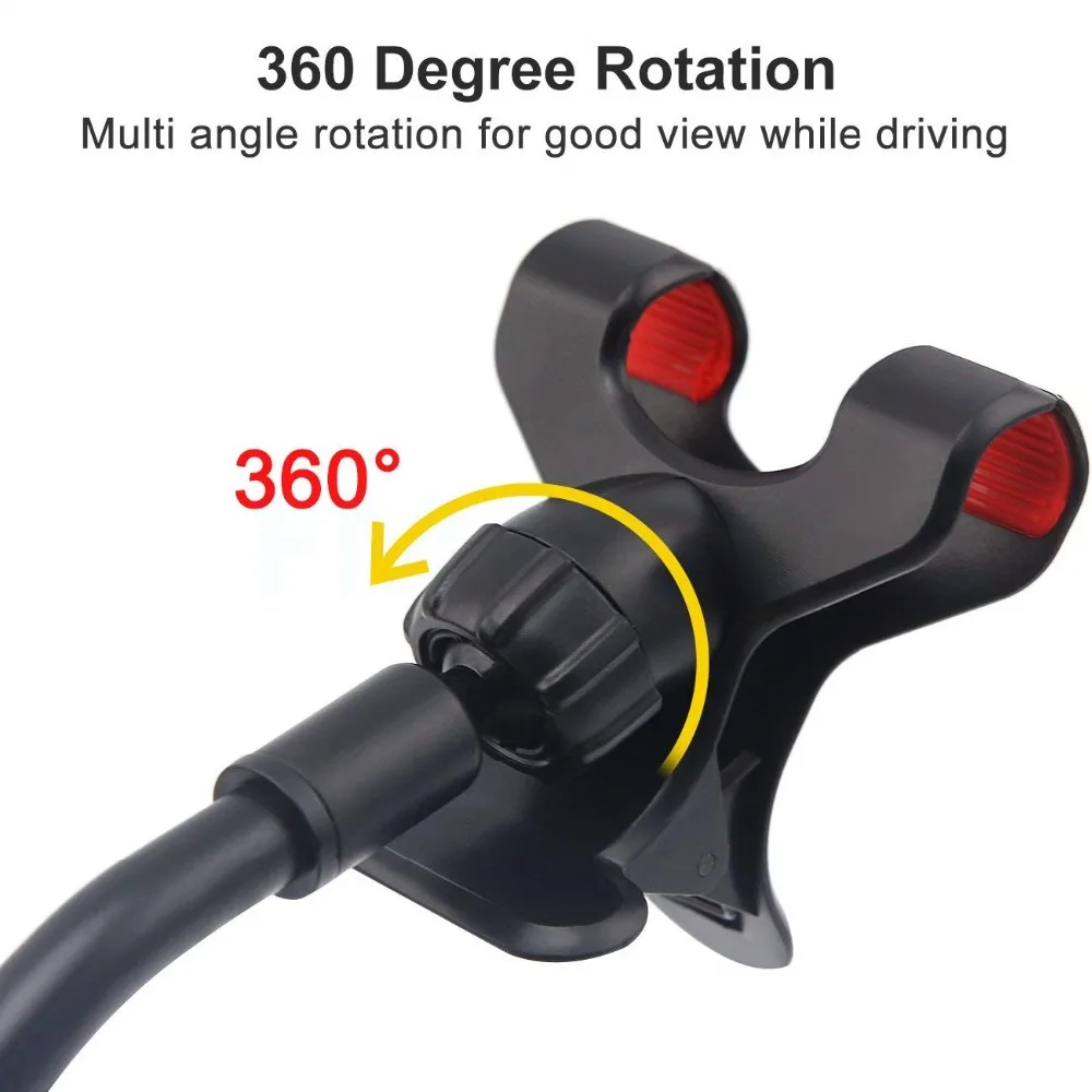 Автомобильный держатель для телефона FM.HGQ гибкий Регулируемый на 360 градусов