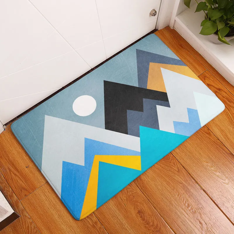 Monily оптовая продажа Противоскользящий коврик для двери в скандинавском стиле