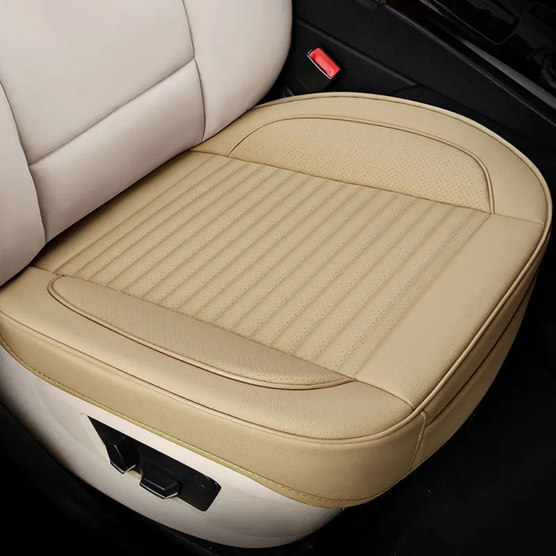 Кожаные Защитные чехлы на сиденье автомобиля подушка для сиденья автомобильные