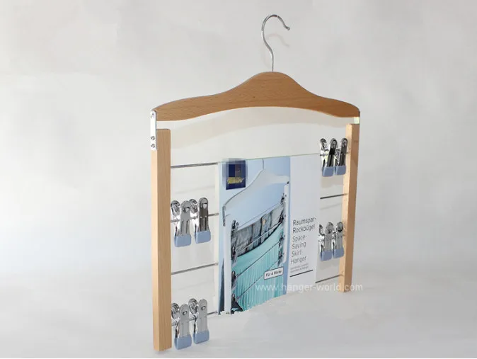 [Бесплатная доставка] магический многослойный деревянный захват для юбки (4