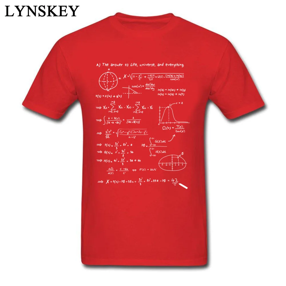 Математические проблемы футболка ответ на жизнь Вселенную и все! Equation! Футболка
