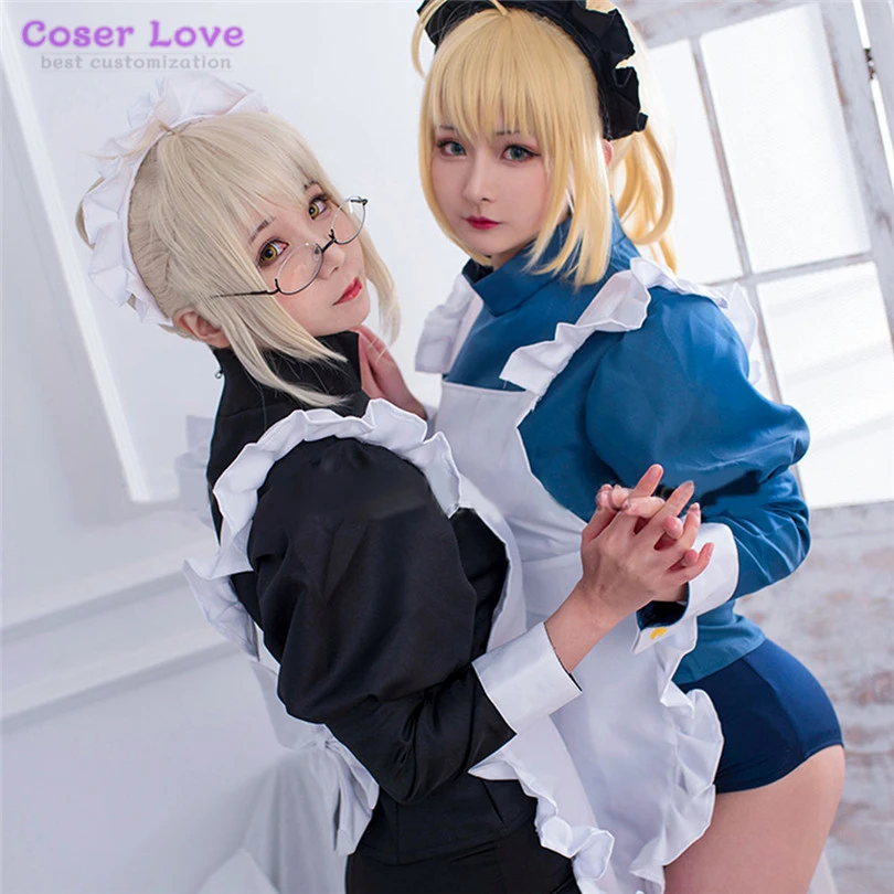 Судьба/большой заказ таинственный Heroine X saber Berserker горничная Одежда Косплей Костюм