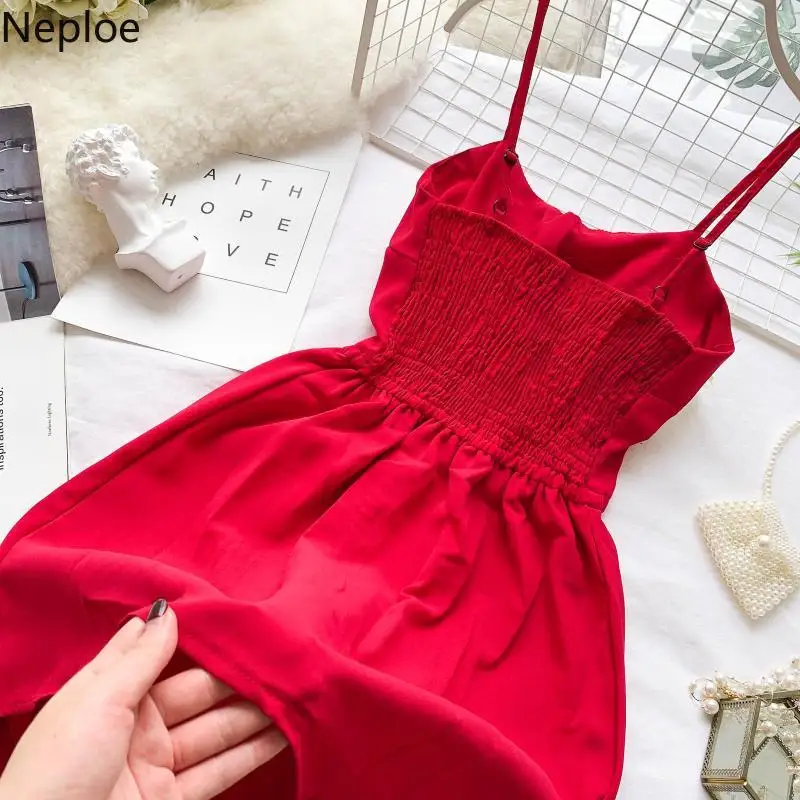 Комбинезон на бретельках Neploe с открытой спинкой 2020 свободный Новое поступление