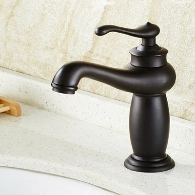 Faucet Роскошный Черный Латунь Аксессуары для ванной комнаты настенный Полотенца барная стойка для туалетной щетки Бумага аппаратного держатель ванна комплект хорошее качество - Цвет: Faucet