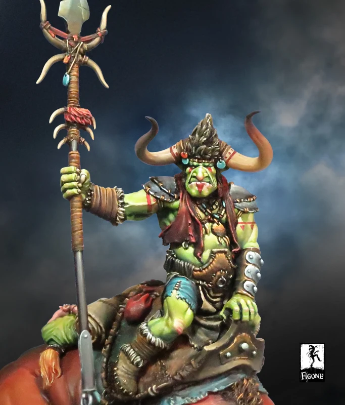 [Loong Way Miniatures] Figone Rocco 170 мм(не inculd основание) полимерная миниатюра