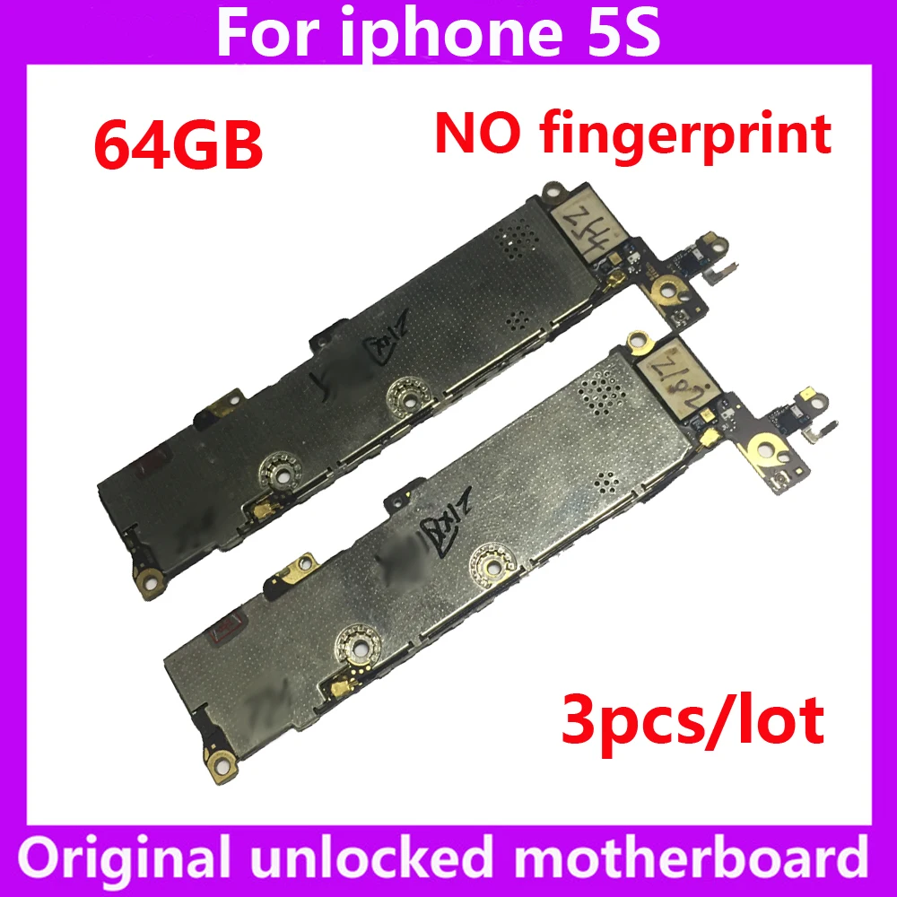 Оригинальная материнская плата для iphone 3 шт./лот оптовая цена 64 ГБ системная IOS
